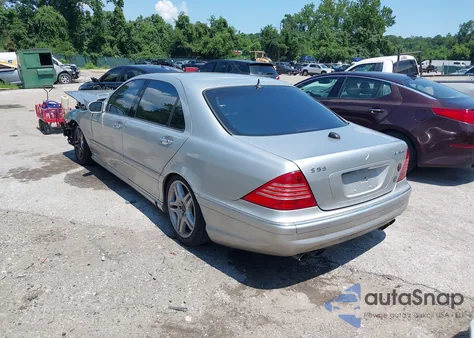 2004 Mercedes-Benz S 55 Amg from USA, damaged, VIN WDBNG74J54A392503